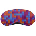 Squares Background Geometric Modern Sleeping Masks Front