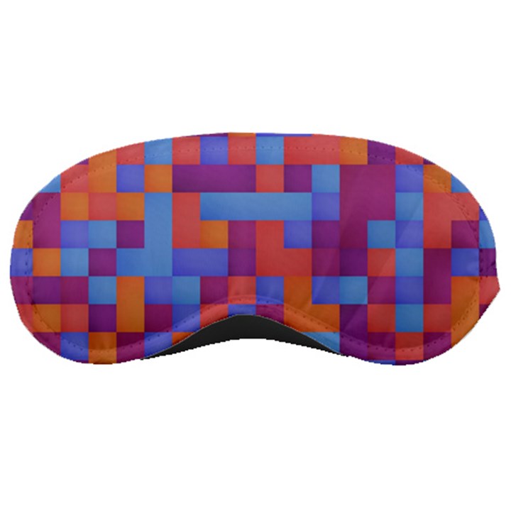 Squares Background Geometric Modern Sleeping Masks