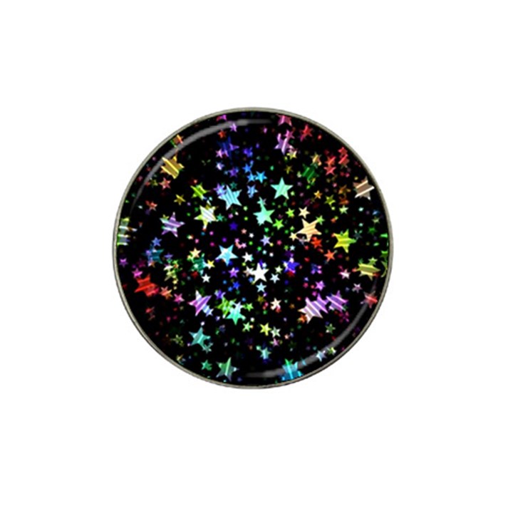 Christmas Star Gloss Lights Light Hat Clip Ball Marker (4 pack)