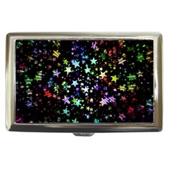 Christmas Star Gloss Lights Light Cigarette Money Case by Sapixe