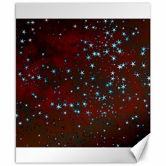 Background Christmas Decoration Canvas 8  X 10  by Sapixe