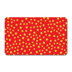 Pattern Stars Multi Color Magnet (rectangular) by Sapixe