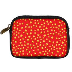 Pattern Stars Multi Color Digital Camera Leather Case by Sapixe