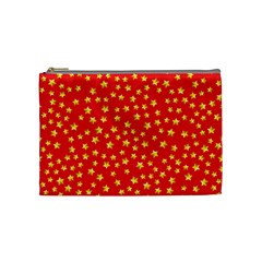 Pattern Stars Multi Color Cosmetic Bag (medium) by Sapixe