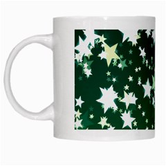 Christmas Star Advent Background White Mugs by Sapixe