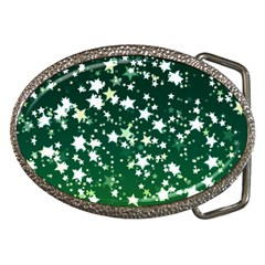 Christmas Star Advent Background Belt Buckles by Sapixe