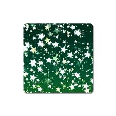 Christmas Star Advent Background Square Magnet