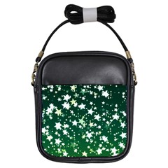 Christmas Star Advent Background Girls Sling Bag by Sapixe