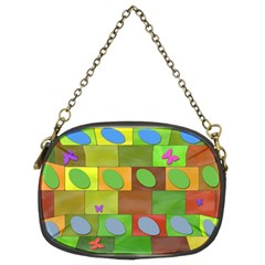 Easter Egg Happy Easter Colorful Chain Purse (two Sides) by Sapixe