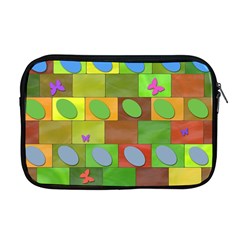 Easter Egg Happy Easter Colorful Apple Macbook Pro 17  Zipper Case by Sapixe