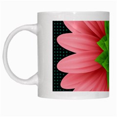 Plant Flower Flowers Design Leaves White Mugs by Sapixe