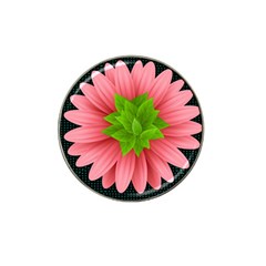 Plant Flower Flowers Design Leaves Hat Clip Ball Marker (4 Pack) by Sapixe