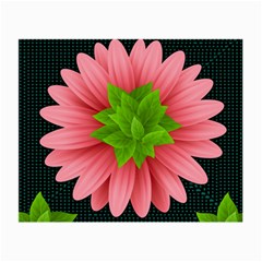 Plant Flower Flowers Design Leaves Small Glasses Cloth by Sapixe