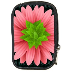 Plant Flower Flowers Design Leaves Compact Camera Leather Case by Sapixe