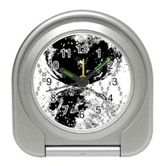 Moon And The Stars Pattern Travel Alarm Clock by flipstylezfashionsLLC