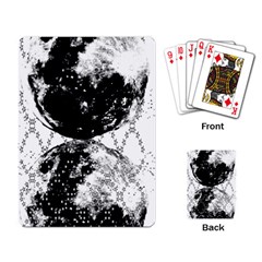 Moon And The Stars Pattern Playing Cards Single Design