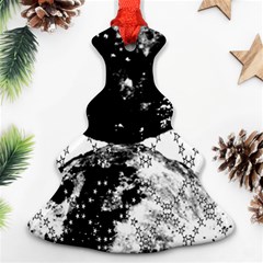 Moon And The Stars Pattern Christmas Tree Ornament (two Sides) by flipstylezfashionsLLC