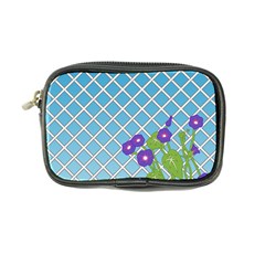 Morning Glory Argyle (Blue Sky) Pattern Coin Purse