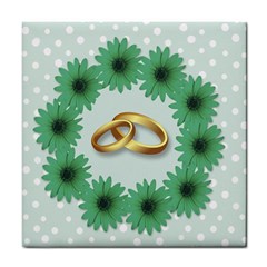 Rings Heart Love Wedding Before Tile Coasters by Sapixe