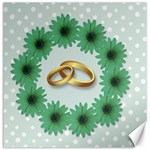 Rings Heart Love Wedding Before Canvas 12  x 12  11.4 x11.56  Canvas - 1