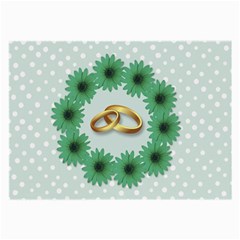 Rings Heart Love Wedding Before Large Glasses Cloth by Sapixe