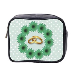 Rings Heart Love Wedding Before Mini Toiletries Bag (two Sides) by Sapixe