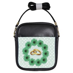 Rings Heart Love Wedding Before Girls Sling Bag by Sapixe