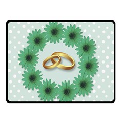 Rings Heart Love Wedding Before Fleece Blanket (small) by Sapixe