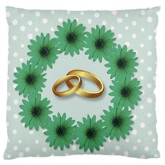 Rings Heart Love Wedding Before Standard Flano Cushion Case (Two Sides)