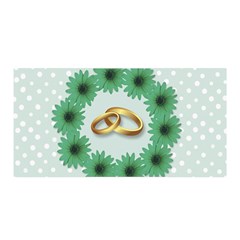 Rings Heart Love Wedding Before Satin Wrap by Sapixe