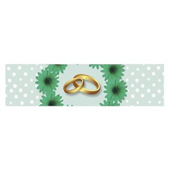 Rings Heart Love Wedding Before Satin Scarf (Oblong)