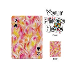 Pretty Painted Pattern Pastel Playing Cards 54 (mini) by Sapixe