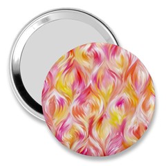 Pretty Painted Pattern Pastel 3  Handbag Mirrors by Sapixe