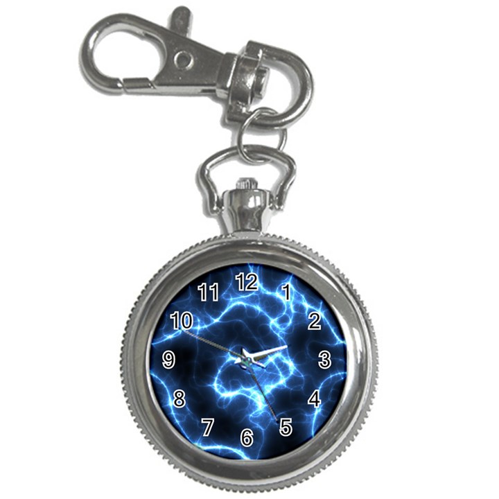 Electricity Blue Brightness Bright Key Chain Watches