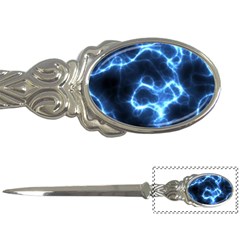 Electricity Blue Brightness Bright Letter Opener by Sapixe