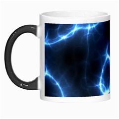 Electricity Blue Brightness Bright Morph Mugs by Sapixe