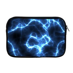 Electricity Blue Brightness Bright Apple Macbook Pro 17  Zipper Case by Sapixe