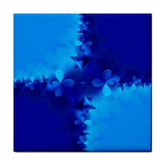 Background Course Gradient Blue Tile Coasters by Sapixe