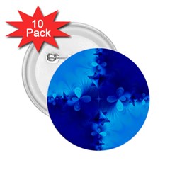 Background Course Gradient Blue 2 25  Buttons (10 Pack)  by Sapixe