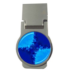 Background Course Gradient Blue Money Clips (round)  by Sapixe