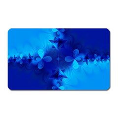 Background Course Gradient Blue Magnet (rectangular) by Sapixe