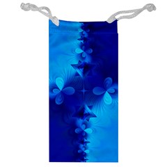 Background Course Gradient Blue Jewelry Bag by Sapixe