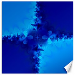 Background Course Gradient Blue Canvas 12  X 12  by Sapixe