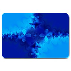 Background Course Gradient Blue Large Doormat  by Sapixe