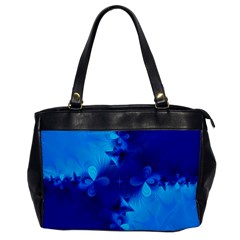 Background Course Gradient Blue Oversize Office Handbag by Sapixe