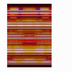 Abstract Stripes Color Game Large Garden Flag (two Sides) by Sapixe