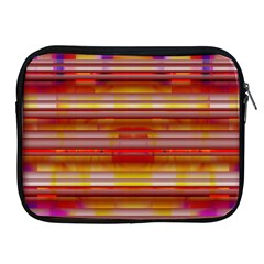 Abstract Stripes Color Game Apple Ipad 2/3/4 Zipper Cases by Sapixe