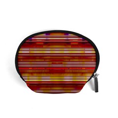 Abstract Stripes Color Game Accessory Pouch (small) by Sapixe