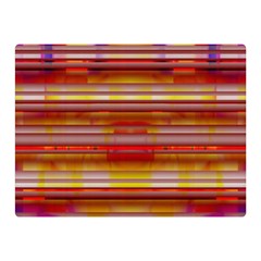 Abstract Stripes Color Game Double Sided Flano Blanket (mini)  by Sapixe