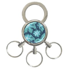 Graphic Design Wallpaper Abstract 3-ring Key Chains